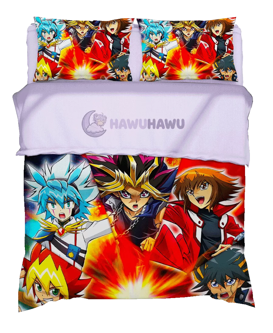 Yu-Gi-Oh! aus Yu-Gi-Oh! Bettwäsche 3-tlg. HD-Druck - HaWuHaWu