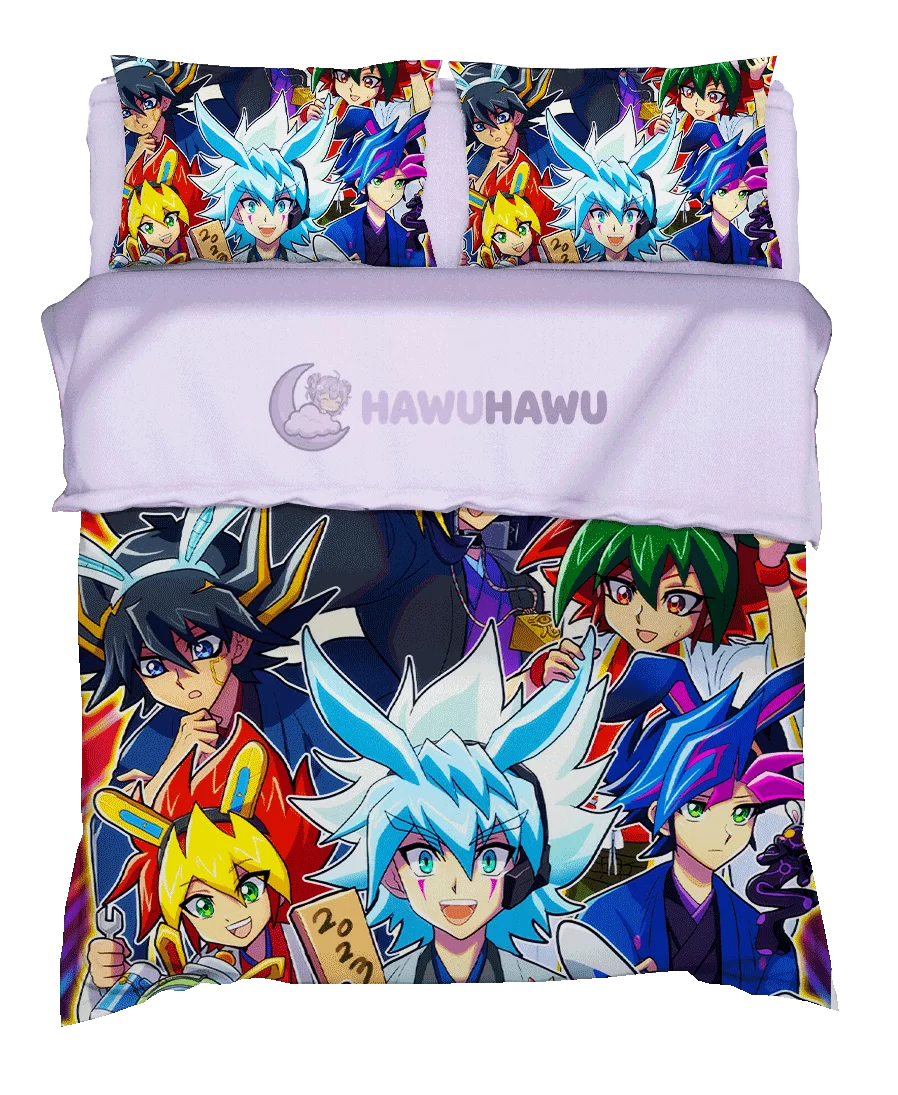Yugi Muto aus Yu-Gi-Oh! Bettwäsche 3-teilig HD-Druck - HaWuHaWu