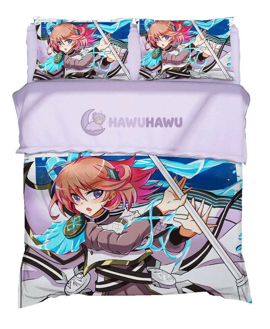 Exosister aus Yu-Gi-Oh! Bettwäsche 4-teilig HD-Druck - HaWuHaWu