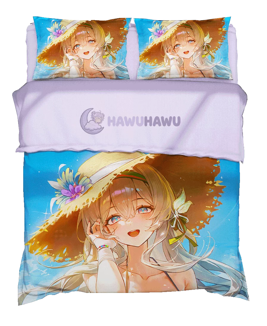Firefly Honkai Star Rail Bettwäsche Set 4-teilig HD Print - HaWuHaWu