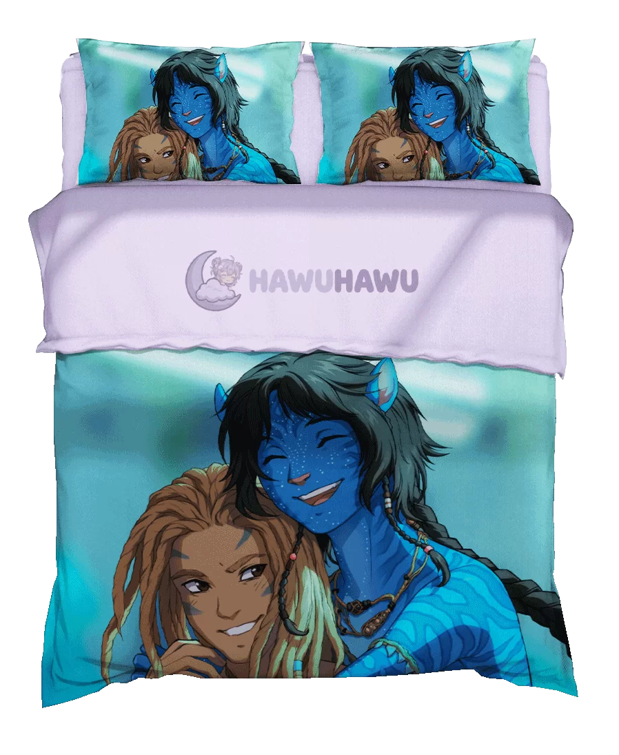 Kiri&Spider Avatar Bettwäsche Set 4-teilig HD Print - HaWuHaWu