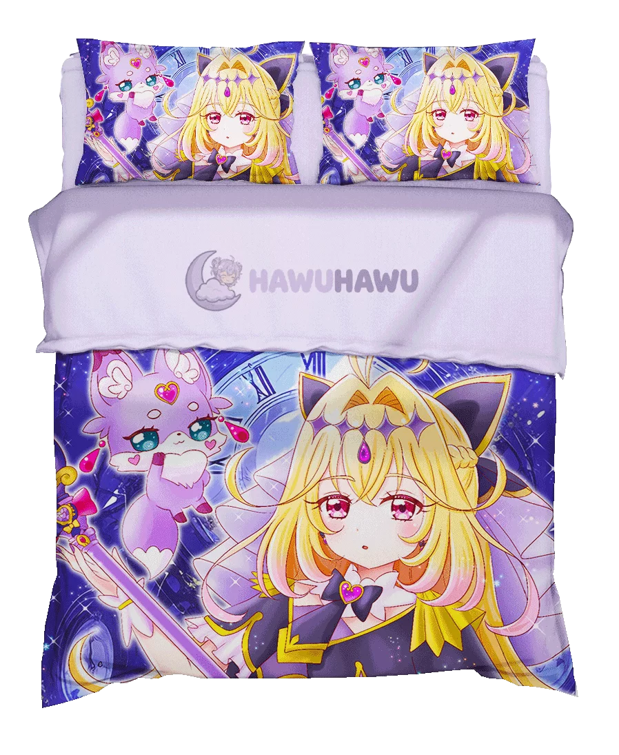 Cure Arcana Shadow Star Detective Precure! Bettwäsche Set 4-teilig HD Print - HaWuHaWu