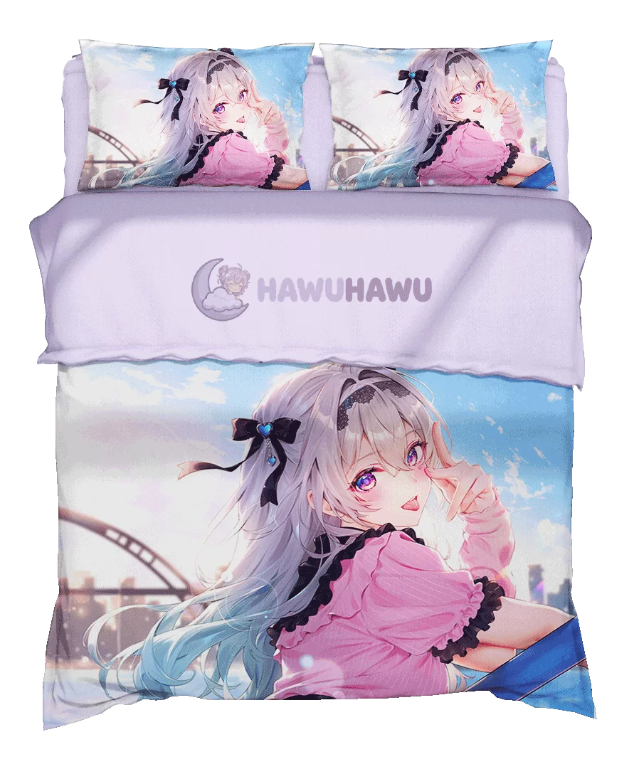 Firefly Honkai Star Rail Bettwäsche Set 4-teilig HD Print - HaWuHaWu