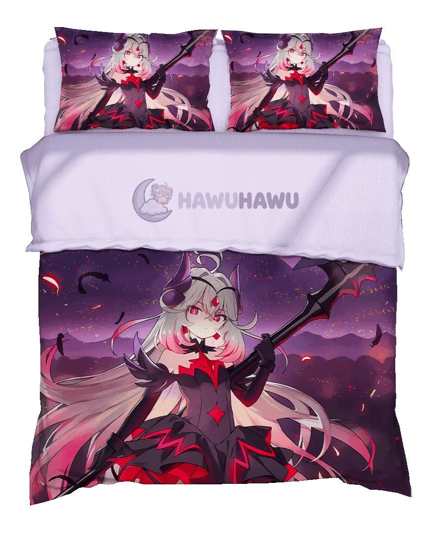 Eclipse Shadow Star Detective Precure! Bettwäsche Set 4-teilig HD Print - HaWuHaWu