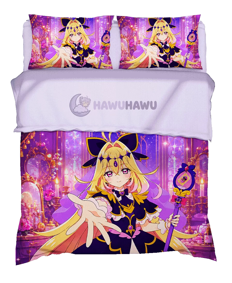 Cure Arcana Shadow Star Detective Precure! Bettwäsche Set 4-teilig HD Print - HaWuHaWu